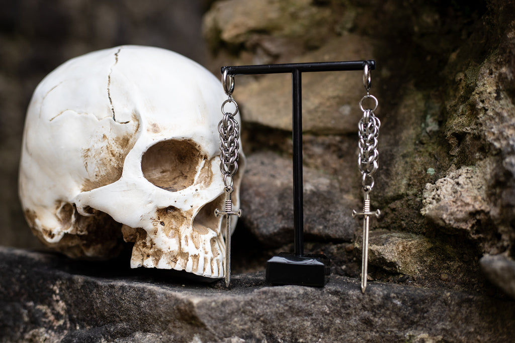 Sword Earrings