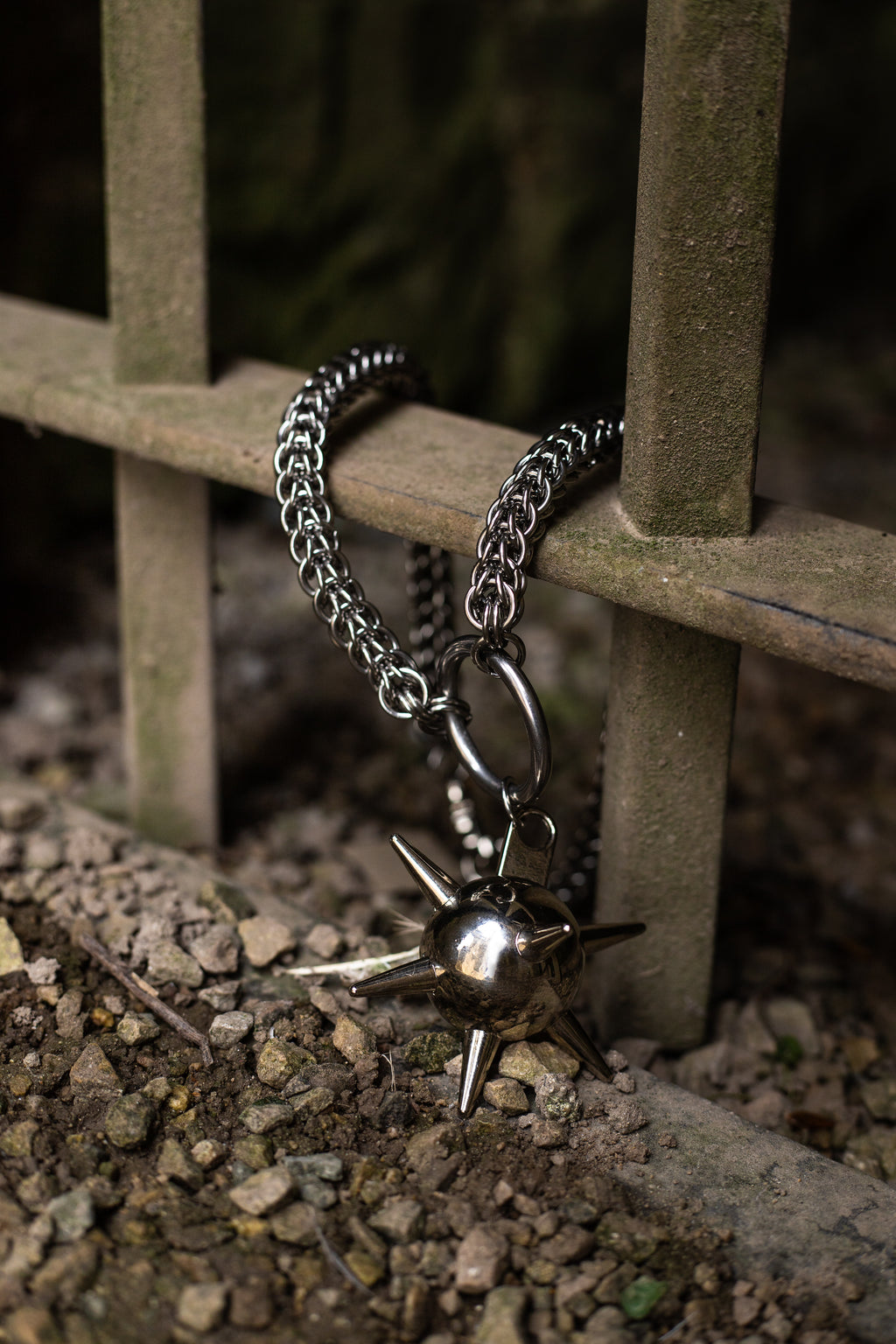 Persian Weave Flail Necklace