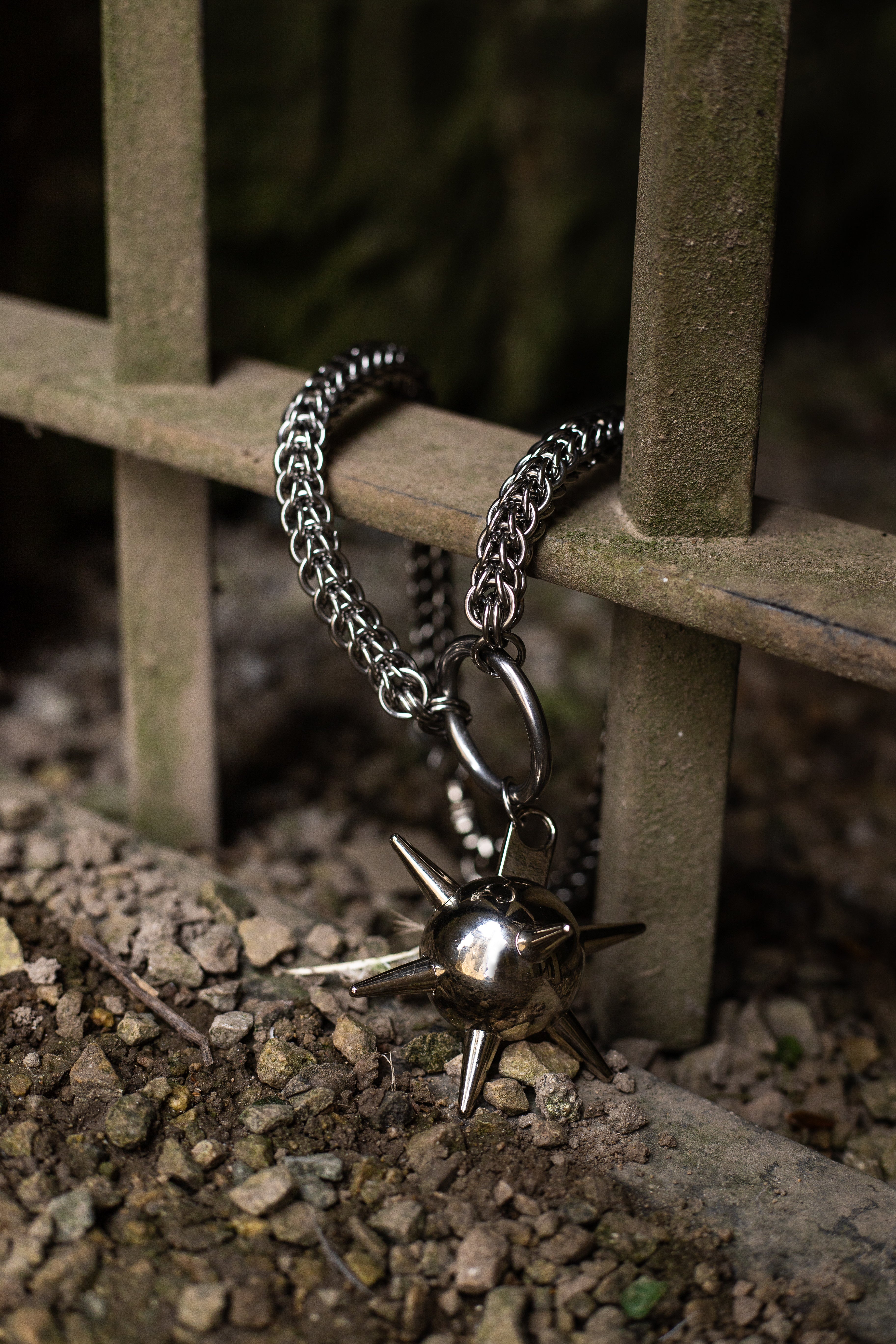 Persian Weave Flail Necklace
