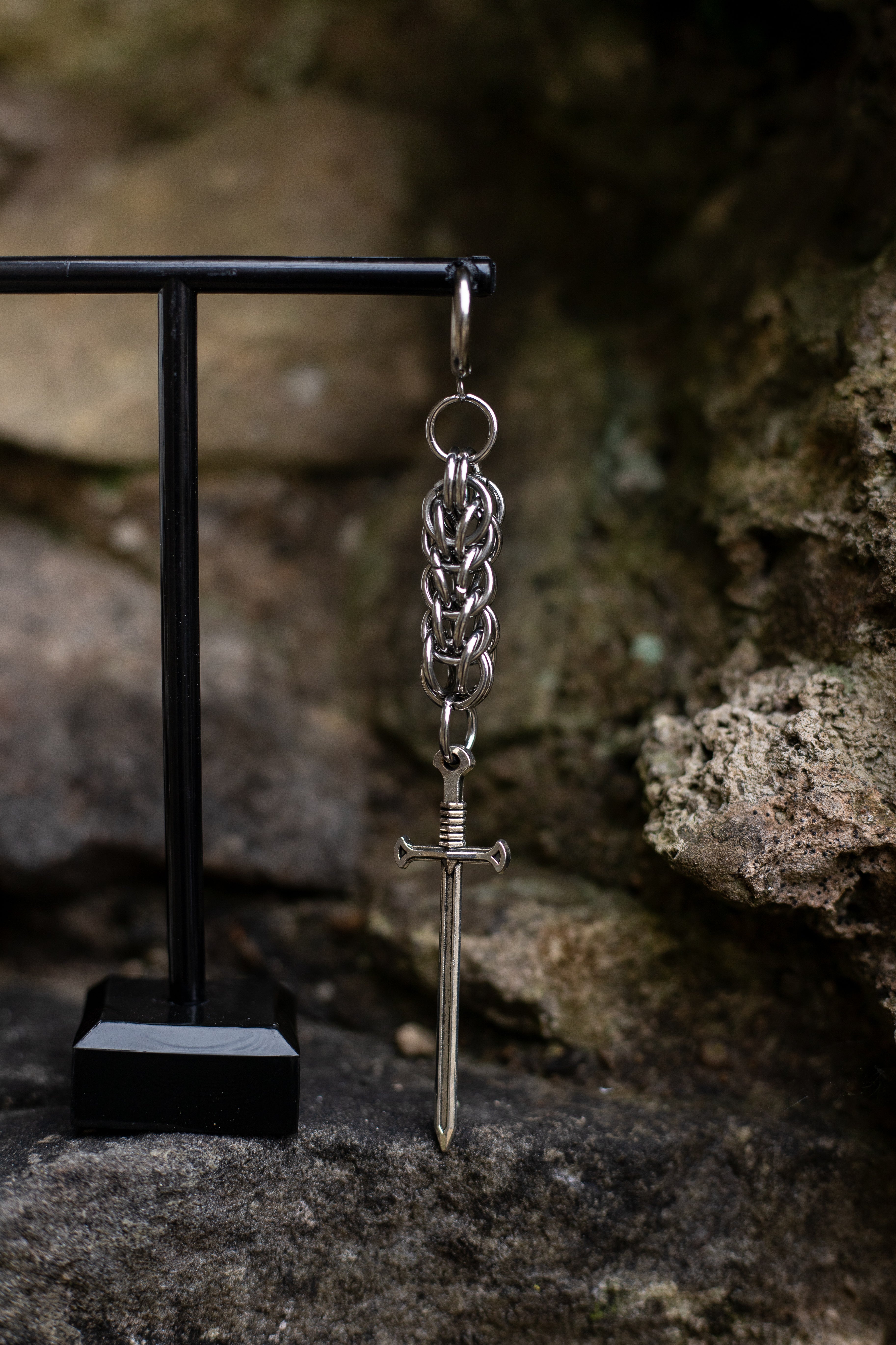 Sword Earrings